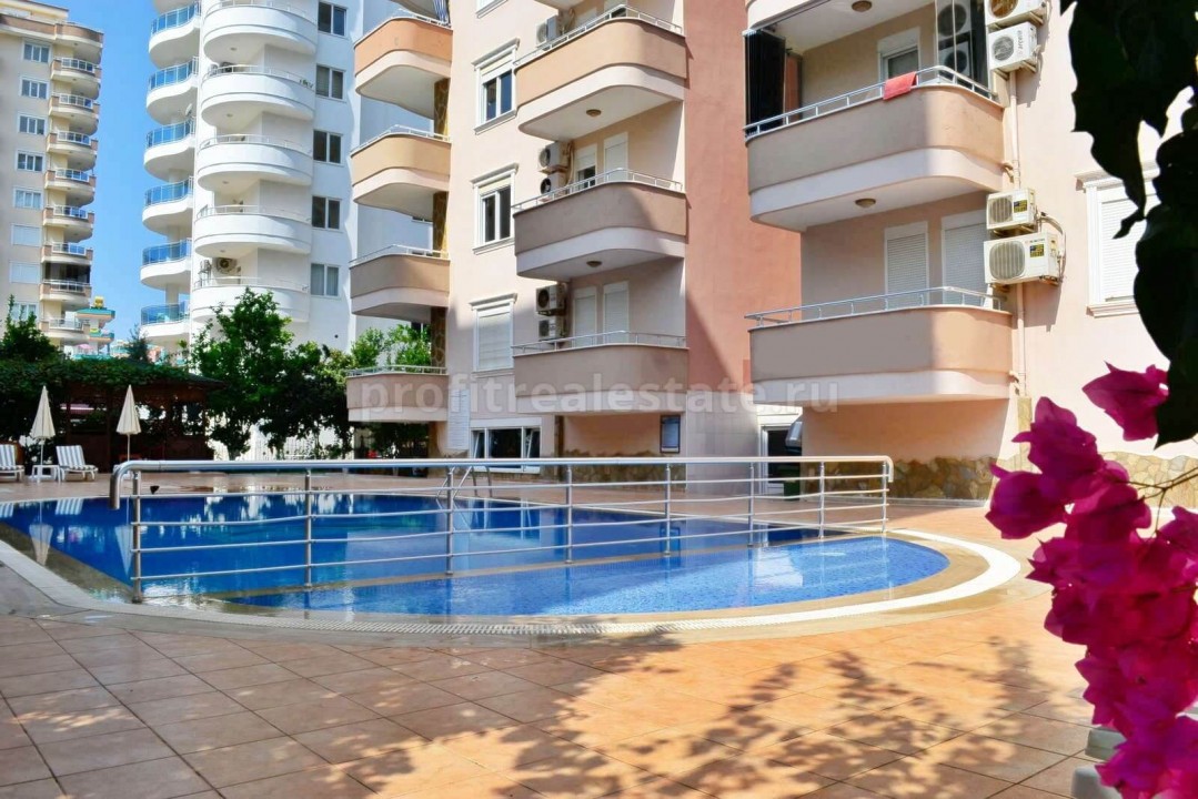 Прекрасные апартаменты в комплексе с бассейном в Махмутларе, Алания ID-0075 фото-2