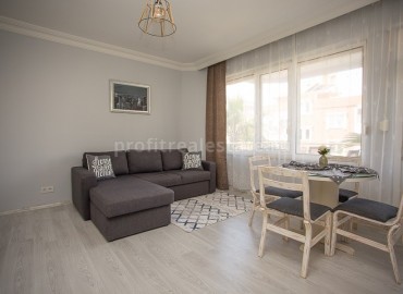 Красивая квартира с мебелью и техникой  в популярном районе Алании Джикджилли, 55 м2 ID-2740 фото-1