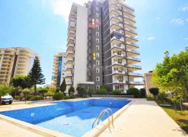 Трехкомнатная квартира с видом на море и горы в Махмутларе, Алания ID-2746 фото-1