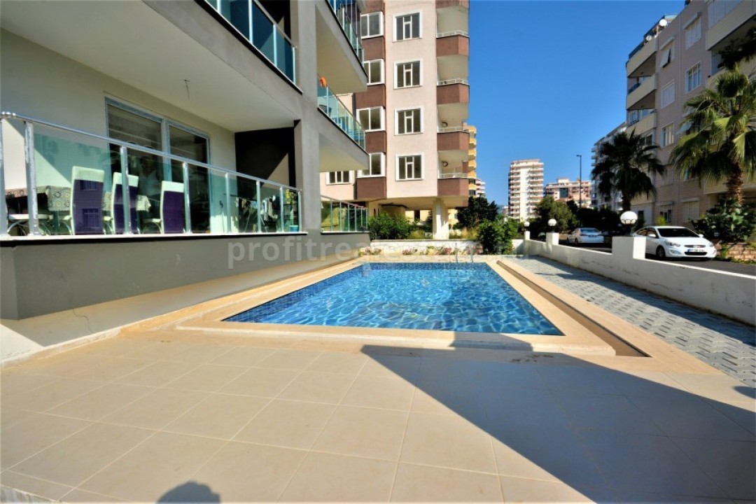 Бюджетная двухкомнатная квартира в комплексе с бассейном и садом, Махмутлар, 55 м2 ID-2811 фото-2
