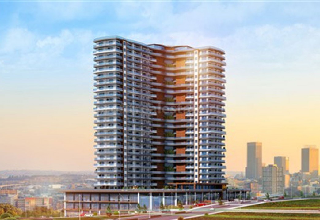 A complex which is under construction in Istanbul with installment payment ID-0087 фото-1