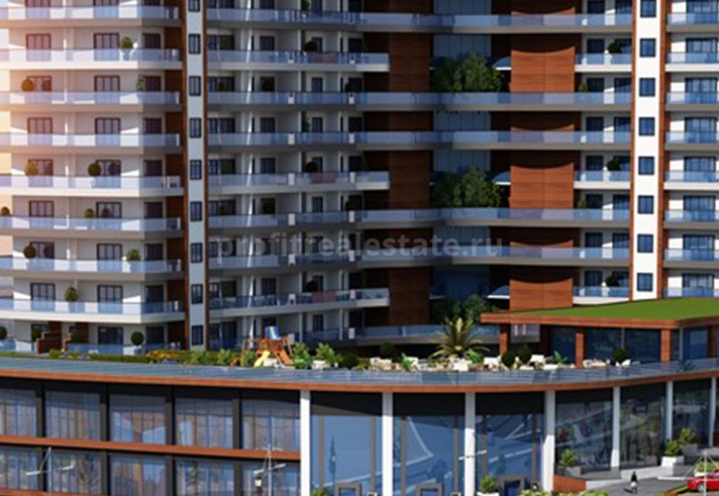 A complex which is under construction in Istanbul with installment payment ID-0087 фото-2