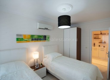 Продажа красивой трехкомнатной квартиры площадью 115 кв м, с мебелью и техникой, Махмутлар, Алания ID-2979 фото-12