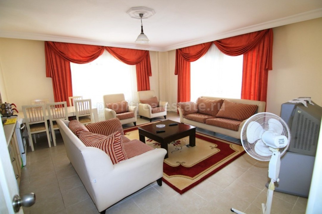Недорогая квартира 2+1 в Махмутларе с мебелью и бытовой техникой ID-2982 фото-1