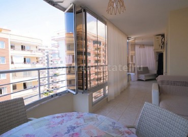 Трехкомнатная квартира в Махмутларе, мебель+техника, балкон застеклен, напрямую от собственника, 120 м2 ID-2993 фото-3