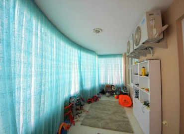 Уютная двухэтажная квартира в Махмутларе, мебель+техника, большой застекленный балкон, 180 м2 ID-2994 фото-12