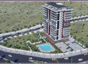 Апартаменты в новом жилом комплексе на этапе застройки в Махмутларе, от 100 м2 ID-3009 фото-4