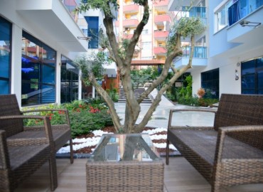 Двухкомнатная квартира в Махмутларе, элитный жилой комплекс, рядом с морем, 60 м2 ID-3026 фото-15