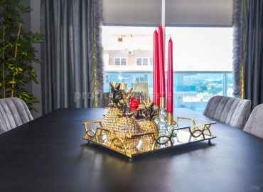 Стильная квартира-дуплекс в Махмутларе, полный пакет мебели и техники, 220 м2 ID-3044 фото-2