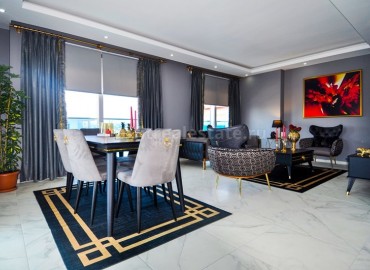 Стильная квартира-дуплекс в Махмутларе, полный пакет мебели и техники, 220 м2 ID-3044 фото-7