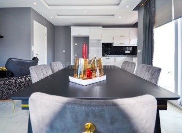 Стильная квартира-дуплекс в Махмутларе, полный пакет мебели и техники, 220 м2 ID-3044 фото-8