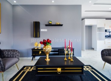 Стильная квартира-дуплекс в Махмутларе, полный пакет мебели и техники, 220 м2 ID-3044 фото-9