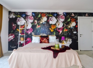 Стильная квартира-дуплекс в Махмутларе, полный пакет мебели и техники, 220 м2 ID-3044 фото-12