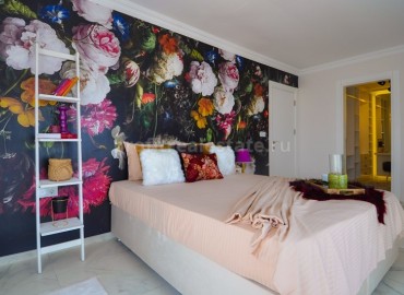 Стильная квартира-дуплекс в Махмутларе, полный пакет мебели и техники, 220 м2 ID-3044 фото-14