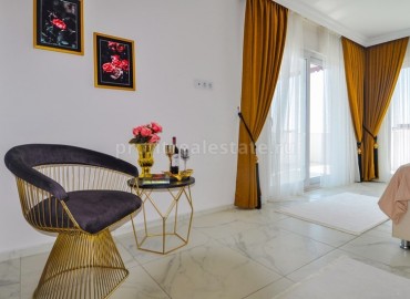 Стильная квартира-дуплекс в Махмутларе, полный пакет мебели и техники, 220 м2 ID-3044 фото-19