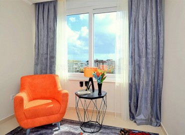 Двухкомнатная квартира с полным пакетом мебели в центральной районе Алании, 75 м кв, высокий этаж ID-3051 фото-4