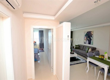 Двухкомнатная квартира с полным пакетом мебели в центральной районе Алании, 75 м кв, высокий этаж ID-3051 фото-11