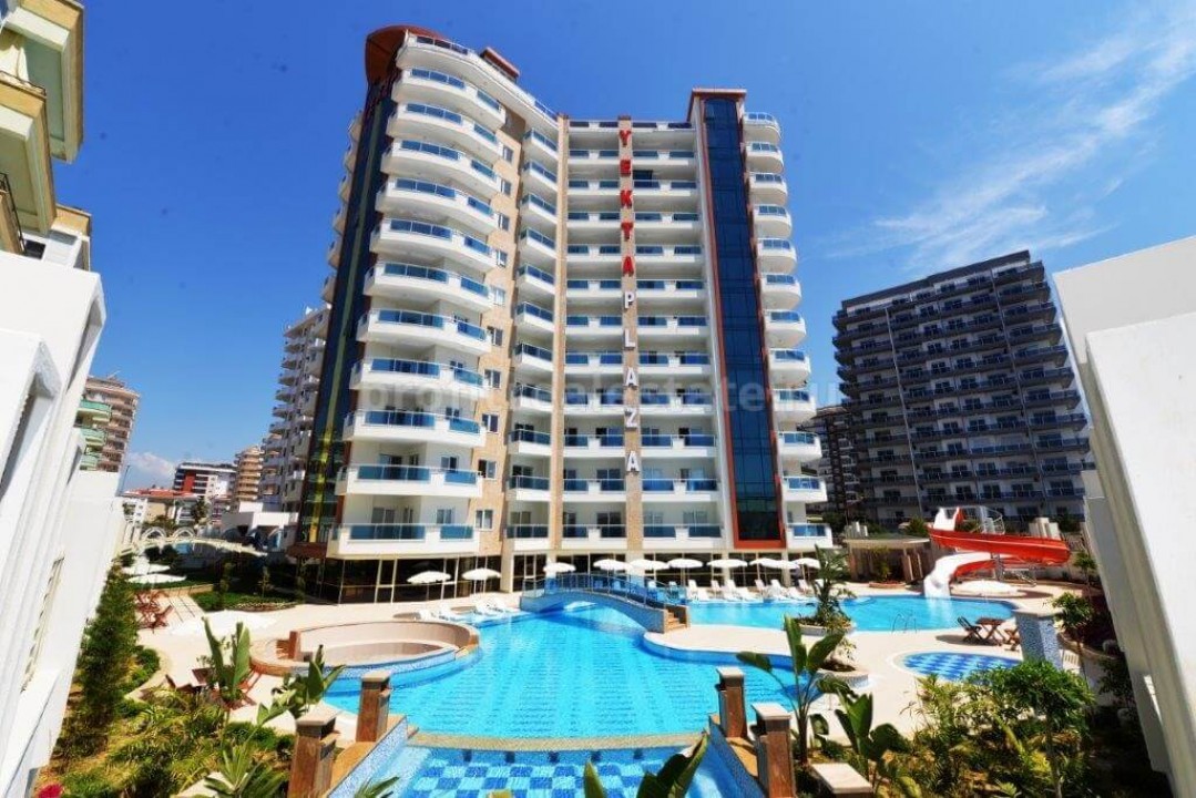Apartments of various layouts in a complex from the well-known developer of Alanya, Turkey ID-0107 фото-1