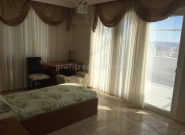 Недорогая пятикомнатная квартира-дуплекс 250 м2 с мебелью. Вид на море и горы, Махмутлар ID-3063 фото-5