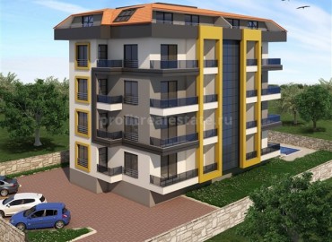 Квартиры в новом жилом комплексе, район Авсаллар, недорогие апартаменты на этапе строительства, 62 м2 ID-3087 фото-1