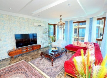 Красивая меблированная трехкомнатная квартира с видом на море  и на горы в Каргыджаке, 110м2 ID-3175 фото-3
