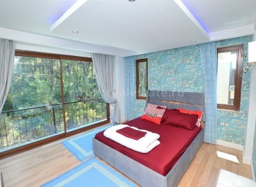 Красивая меблированная трехкомнатная квартира с видом на море  и на горы в Каргыджаке, 110м2 ID-3175 фото-9