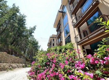 Красивая меблированная трехкомнатная квартира с видом на море  и на горы в Каргыджаке, 110м2 ID-3175 фото-18