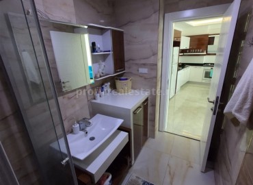 Квартира 1+1 на 6 этаже для аренды в комплексе с отельной инфраструктурой, Махмутлар, Алания ID-3187 фото-16