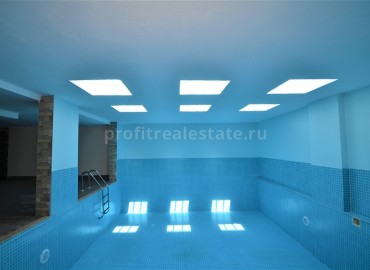 Шикарная двухкомнатная квартира в комплексе класса люкс с крытым бассейном в Алании, Махмутлар ID-3189 фото-14