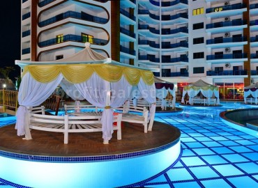 Квартира 1+1 с полным набором мебели и техники, элитный комплекс, Махмутлар ID-3200 фото-1