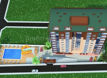 Недорогие квартиры на стадии строительства в Махмутларе, 55 м2 ID-3203 фото-8