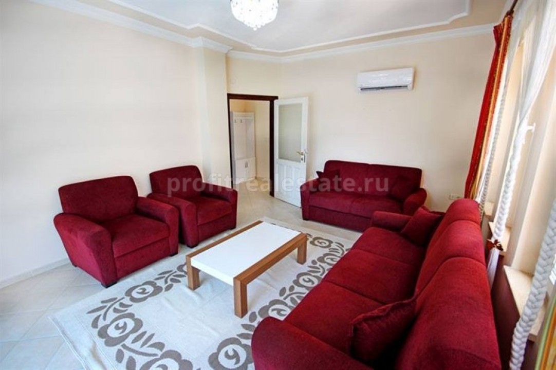 Двухкомнатная меблированная квартира в центре Алании с отельной кухней по привлекательной цене, 80 м2 ID-3222 фото-2