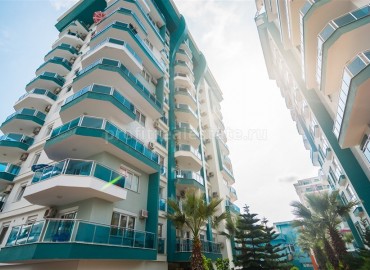 Апартаменты планировки 1+1 с видом на море, 65 кв.м  в Махмутларе, Алания ID-3236 фото-1