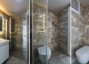 Меблированная двухкомнатная квартира в закрытом комплексе, 50м.кв. в Махмутларе ID-3241 фото-11