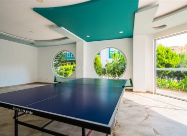 Меблированная двухкомнатная квартира в закрытом комплексе, 50м.кв. в Махмутларе ID-3241 фото-18