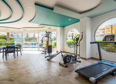 Меблированная двухкомнатная квартира в закрытом комплексе, 50м.кв. в Махмутларе ID-3241 фото-19