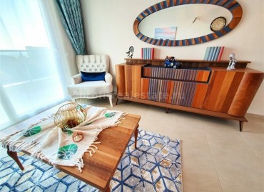 Яркие и стильные квартиры в жилом комплексе недалеко от моря в Махмутларе, Алания ID-3315 фото-3