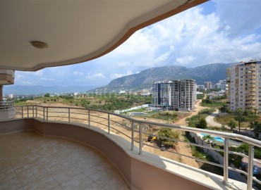 Трехкомнатная квартира в Махмутларе с большим балконом и прямым видом на море, 110 м2 ID-3335 фото-13