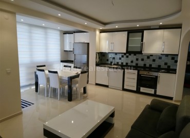 Трехкомнатная квартира в центре Алании, шаговая доступность к морю, новый дом, мебель и техника, 100 м2 ID-3338 фото-3