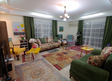 Трехкомнатная квартира от собственника в Махмутларе, 100 метров от моря, хороший ремонт, 120м2 ID-3340 фото-2