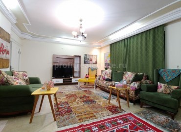 Трехкомнатная квартира от собственника в Махмутларе, 100 метров от моря, хороший ремонт, 120м2 ID-3340 фото-3