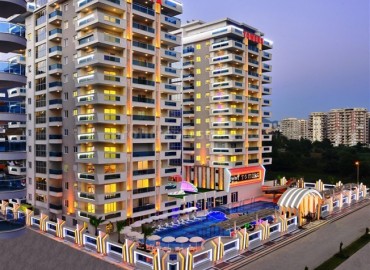 Красивая трехкомнатная квартира в районе Махмутлар в престижном жилом комплексе, 110 м2 ID-3367 фото-1
