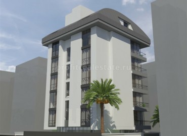 Квартиры в новом жилом комплексе в центре Алании, 100 метров от моря, 54 м2 ID-3392 фото-3