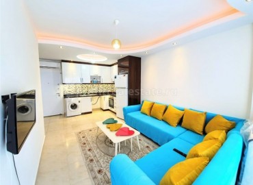 Уютная двухкомнатная квартира в Махмутларе с мебелью и техникой, шаговая доступность к морю, современный жилой комплекс, 60 м2 ID-3408 фото-5