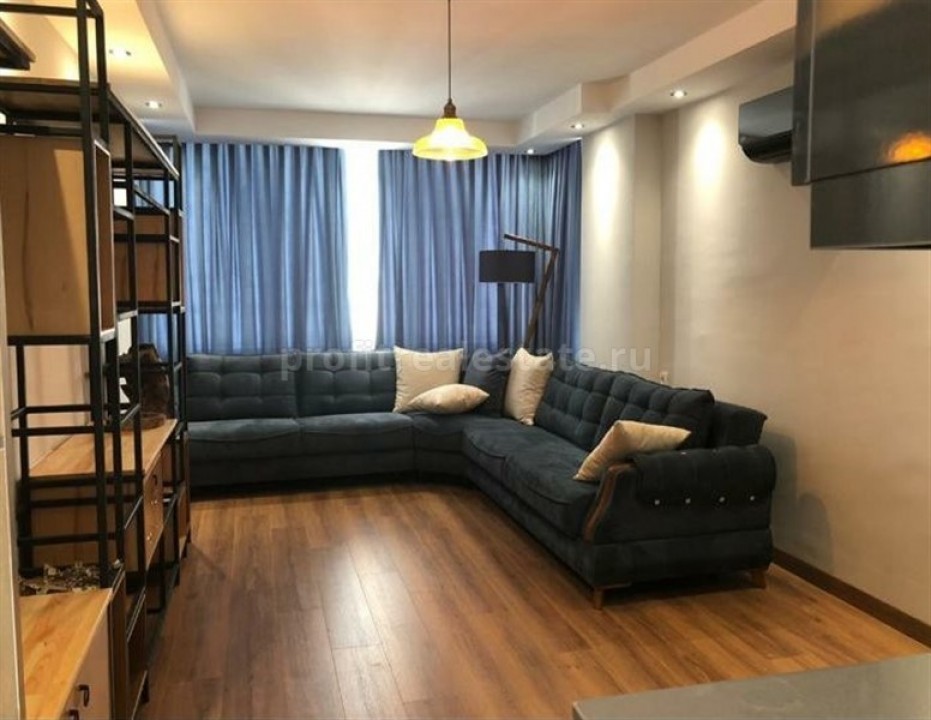 Апартаменты в Алании, планировка 1+1 с полным пакетом современной мебели и техники, 55 м2 ID-3491 фото-1
