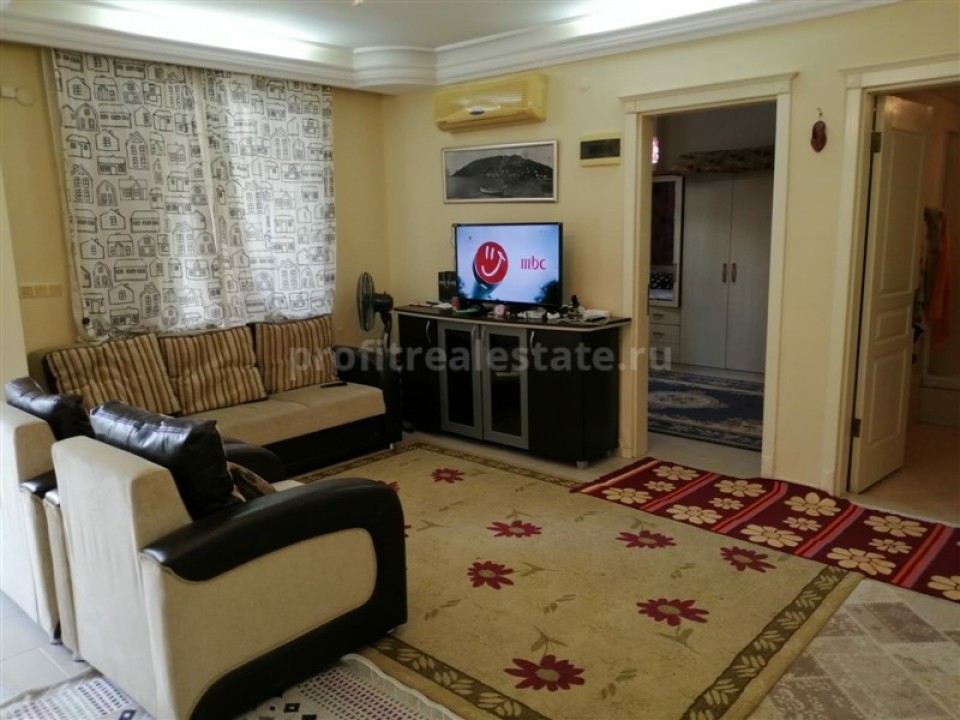 Бюджетная меблированная двухкомнатная квартира  в Махмутларе,70 м2 ID-3515 фото-2