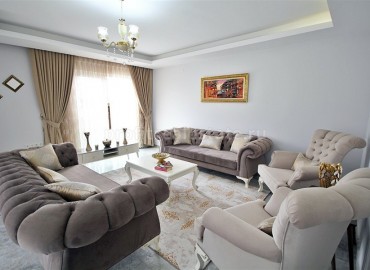 Трёхкомнатная квартира в Махмутларе, Аланья, с мебелью, 110 м2 ID-3522 фото-2
