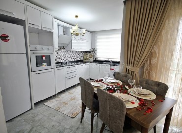 Трёхкомнатная квартира в Махмутларе, Аланья, с мебелью, 110 м2 ID-3522 фото-5
