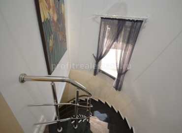 Роскошная двухэтажная вилла с мебелью, в Каргыджаке, Аланья, 195 м2 ID-3576 фото-41
