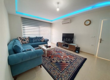 Уютная двухкомнатная квартира, с мебелью и бытовой техникой, в центре Махмутлара, Аланья, 70 м2 ID-3596 фото-1